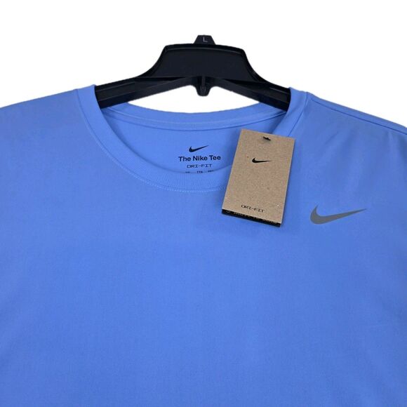 Nike Training T Shirt Men's Team Legend Long Sleeve Valor Blue Size 2XL DV7298 - Picture 3 of 13